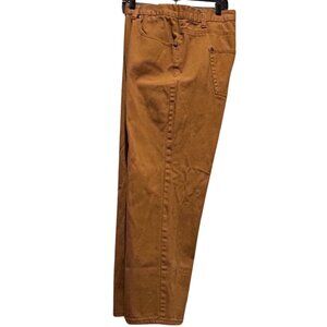 Maxi Milian Work Pants Men Brown Camel Chinos Canvas Sturdy SZ 50/32 NEW